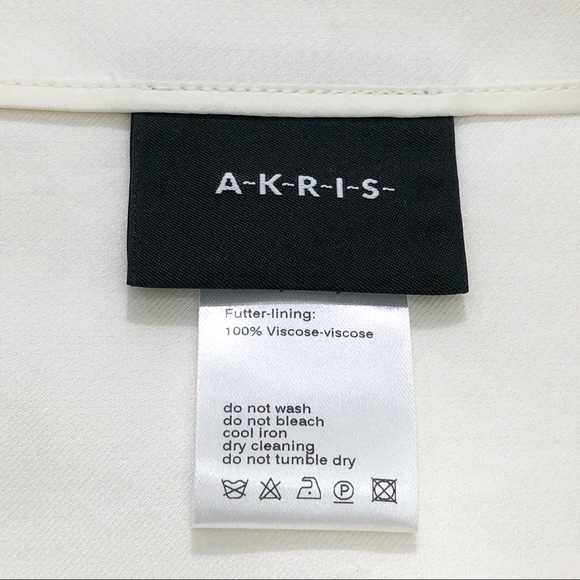 NWT AKRIS Double-Face Stretch Wrap Skirt - Picture 6 of 8